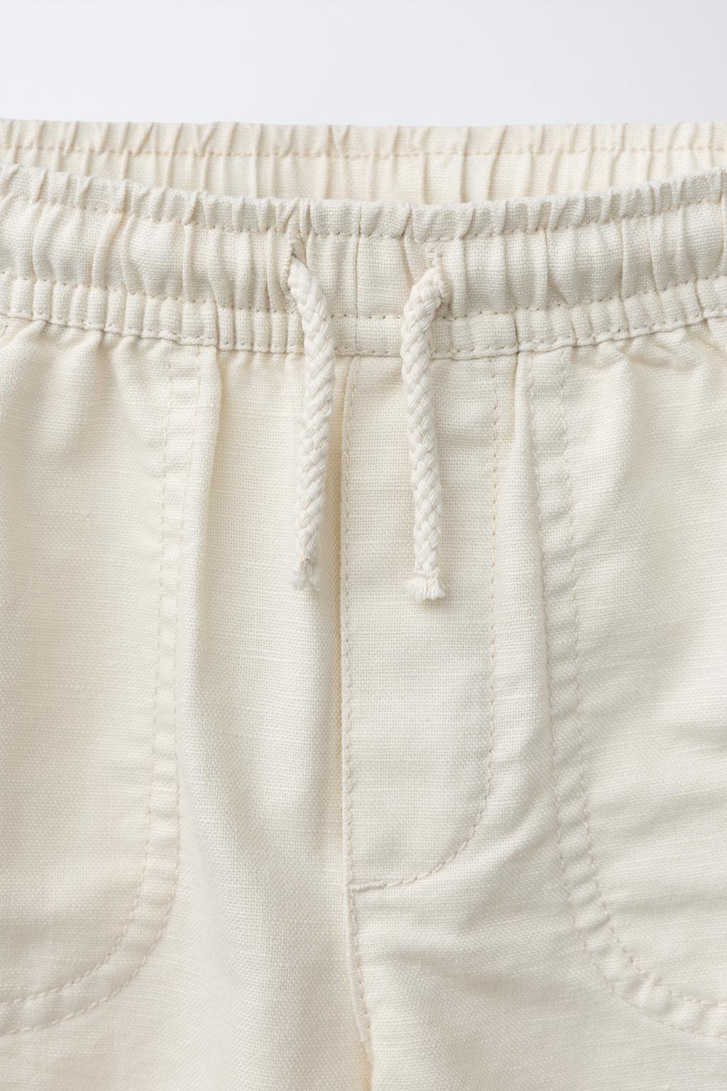 БЕРМУДЫ ИЗ ХЛОПКА И ЛЬНА