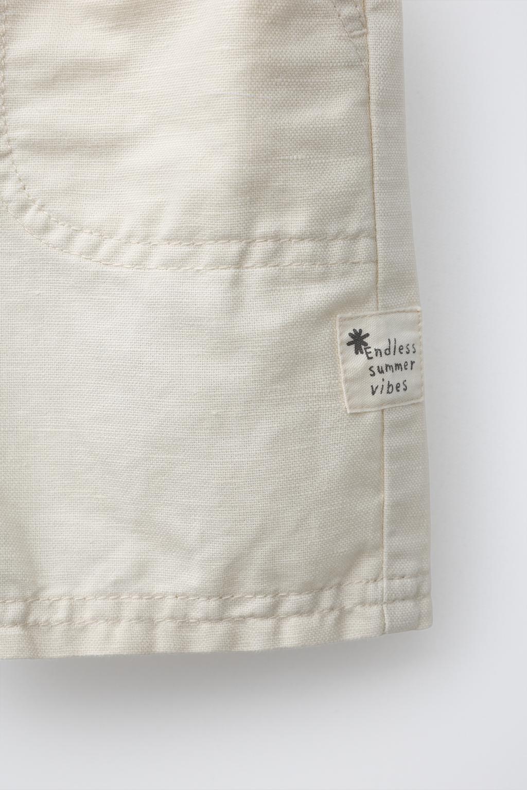 БЕРМУДЫ ИЗ ХЛОПКА И ЛЬНА