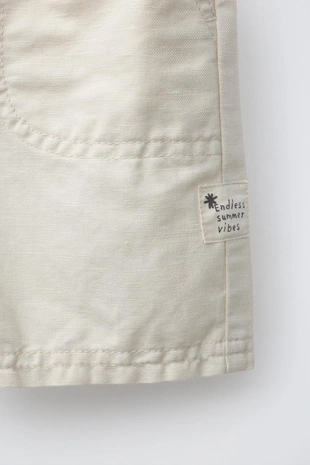 Бермуды из хлопка и льна- Заказать в России