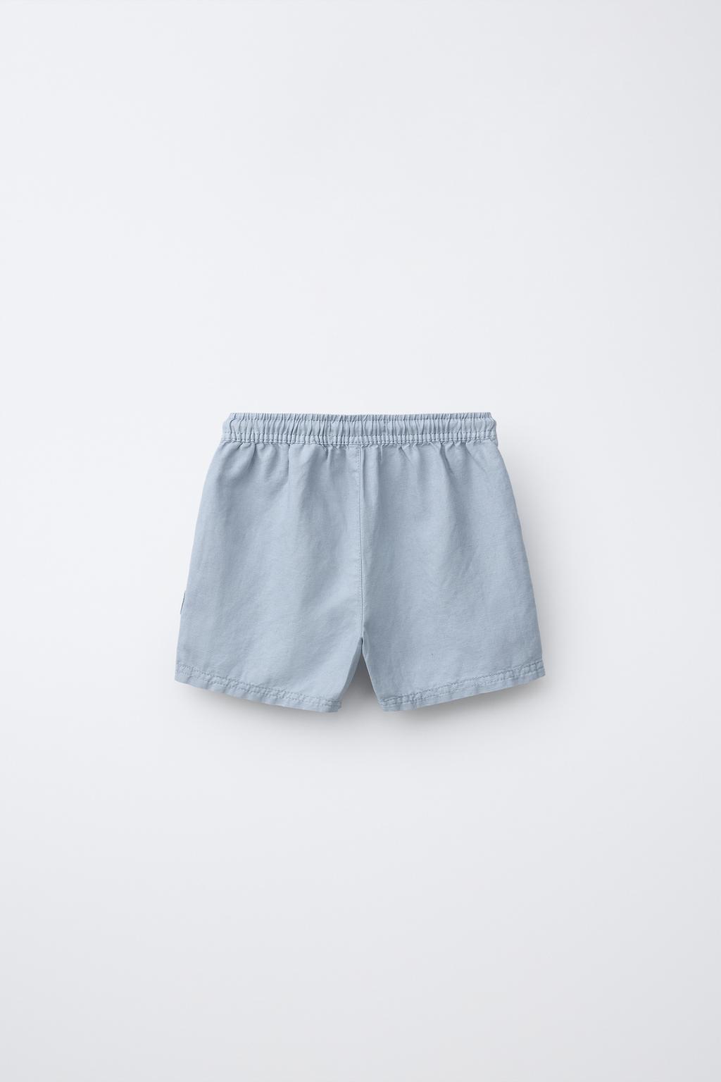 БЕРМУДЫ ИЗ ХЛОПКА И ЛЬНА