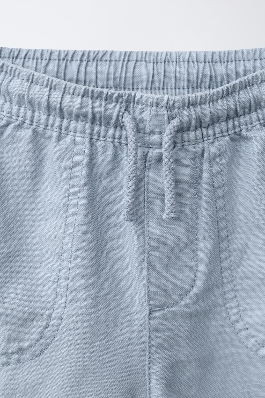 БЕРМУДЫ ИЗ ХЛОПКА И ЛЬНА