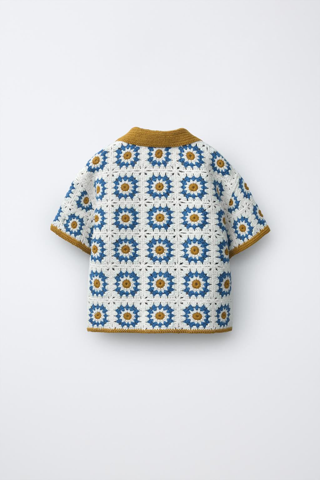 РУБАШКА КРОШЕ С СОЛНЦЕМ