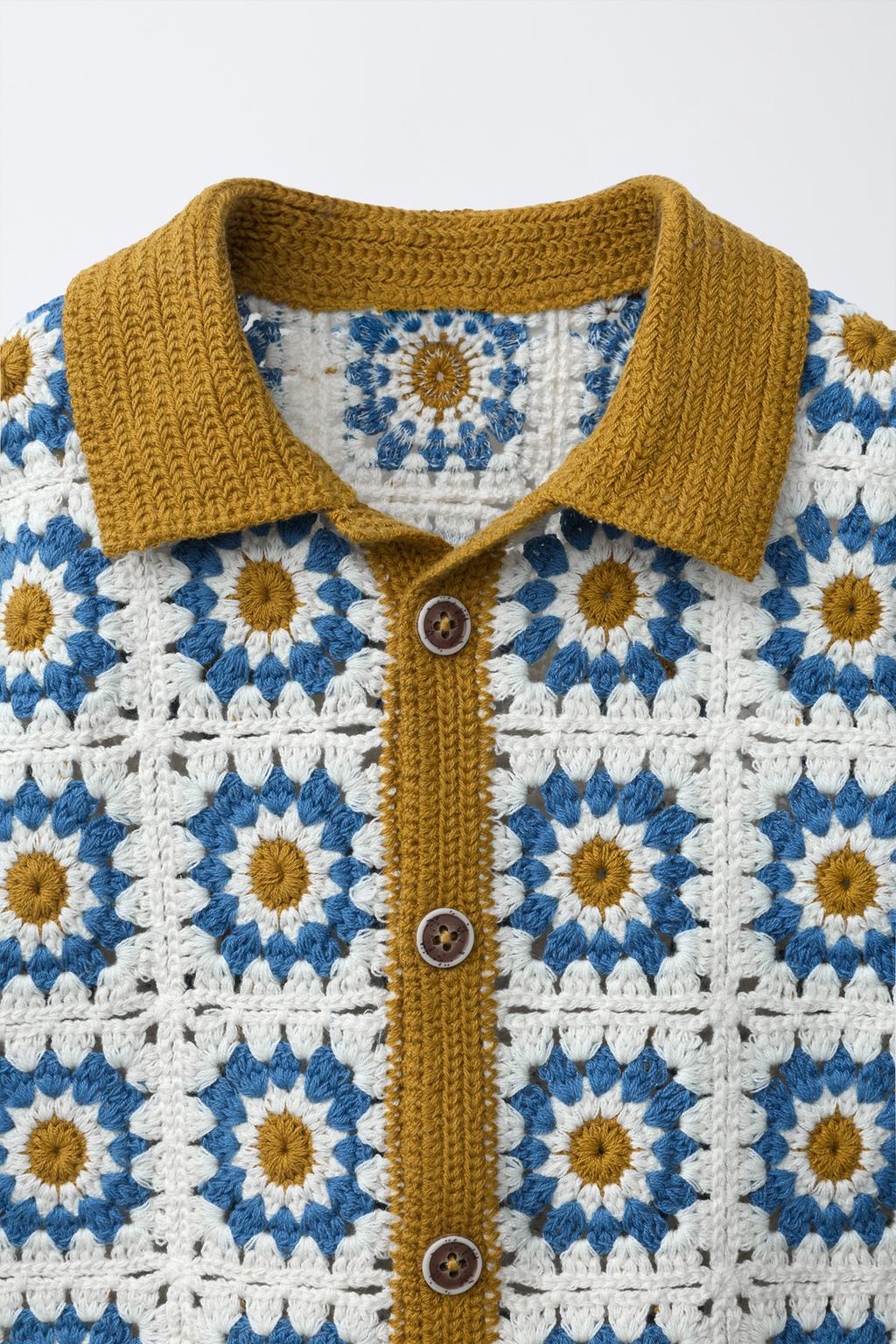 РУБАШКА КРОШЕ С СОЛНЦЕМ