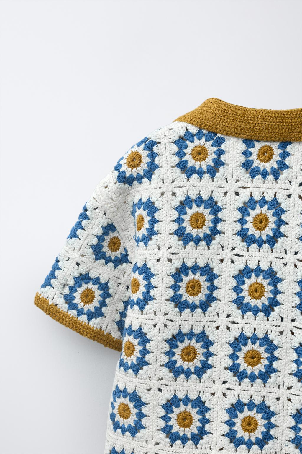 РУБАШКА КРОШЕ С СОЛНЦЕМ