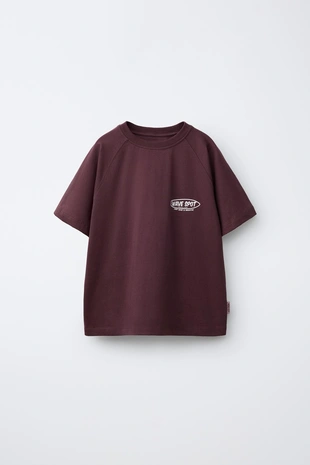 Комплект из футболки и шортов с надписью