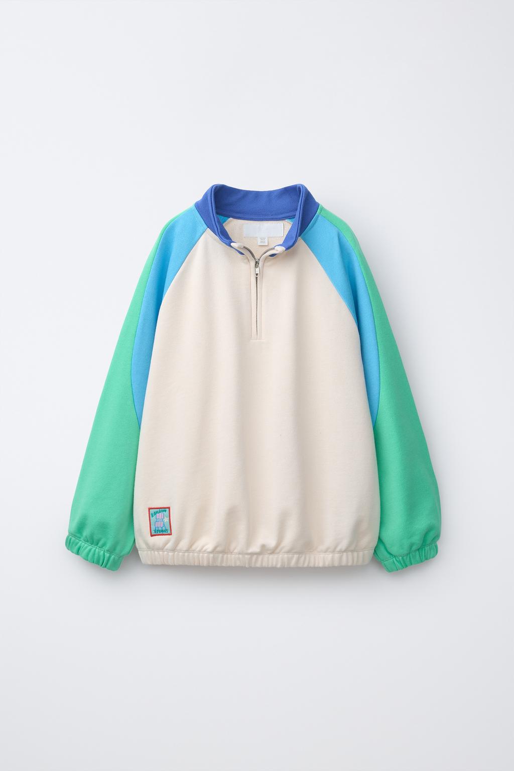 ТОЛСТОВКА В СТИЛЕ КОЛОР-БЛОК