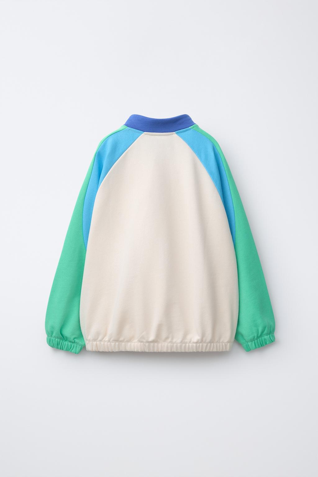 ТОЛСТОВКА В СТИЛЕ КОЛОР-БЛОК