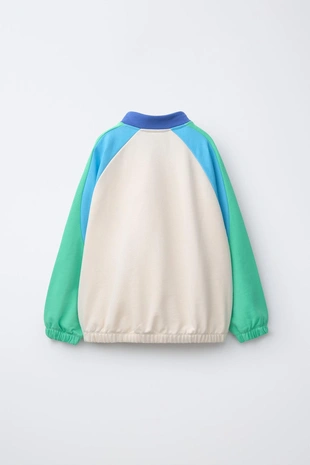 Толстовка в стиле колор-блок- Заказать в России