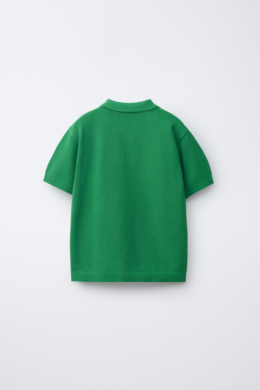 ОДНОТОННОЕ ПОЛО РЕЛЬЕФНОЙ ВЯЗКИ