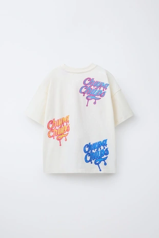 Футболка с принтом chupa chups ®- Заказать в России