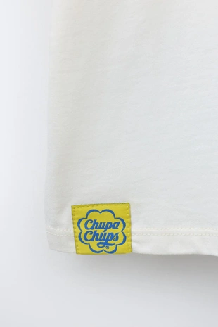 Футболка с принтом chupa chups ®- Заказать в России