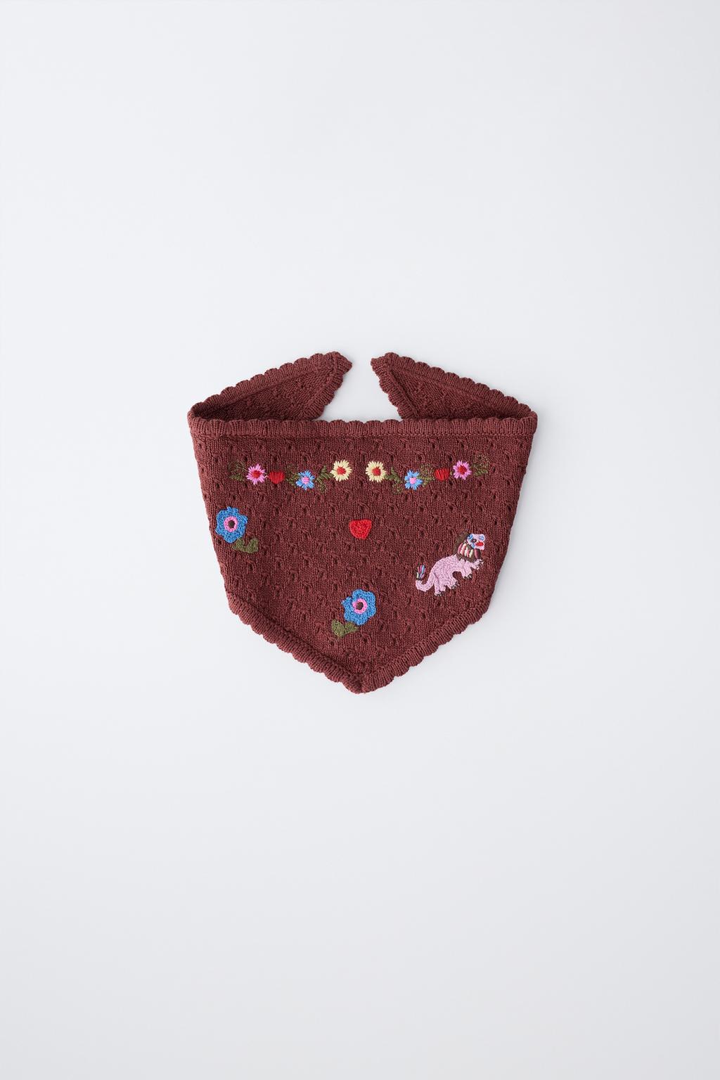 ВЯЗАНАЯ БАНДАНА SISSEL EDELBO X ZARA KIDS