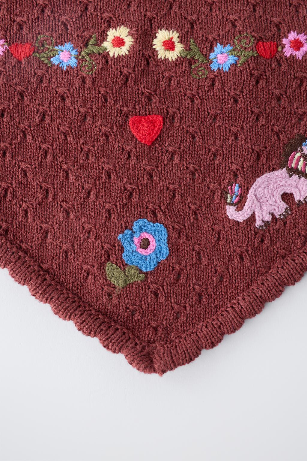 ВЯЗАНАЯ БАНДАНА SISSEL EDELBO X ZARA KIDS