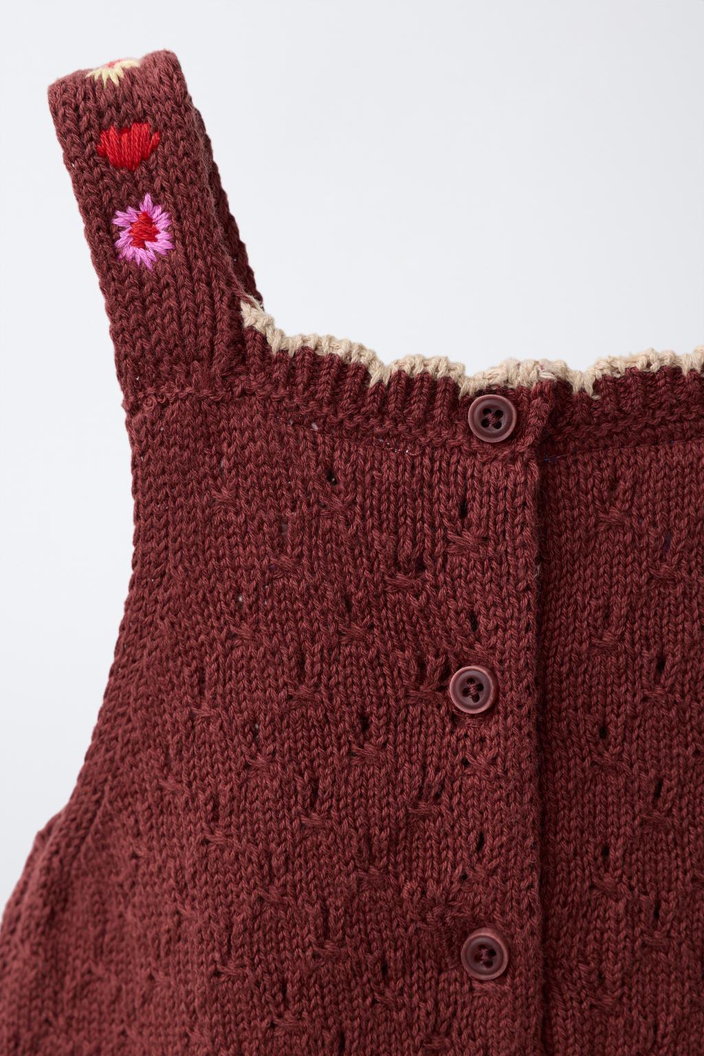 КОМБИНЕЗОН SISSЕL EDELBO X ZARA KIDS С ВЫШИВКОЙ