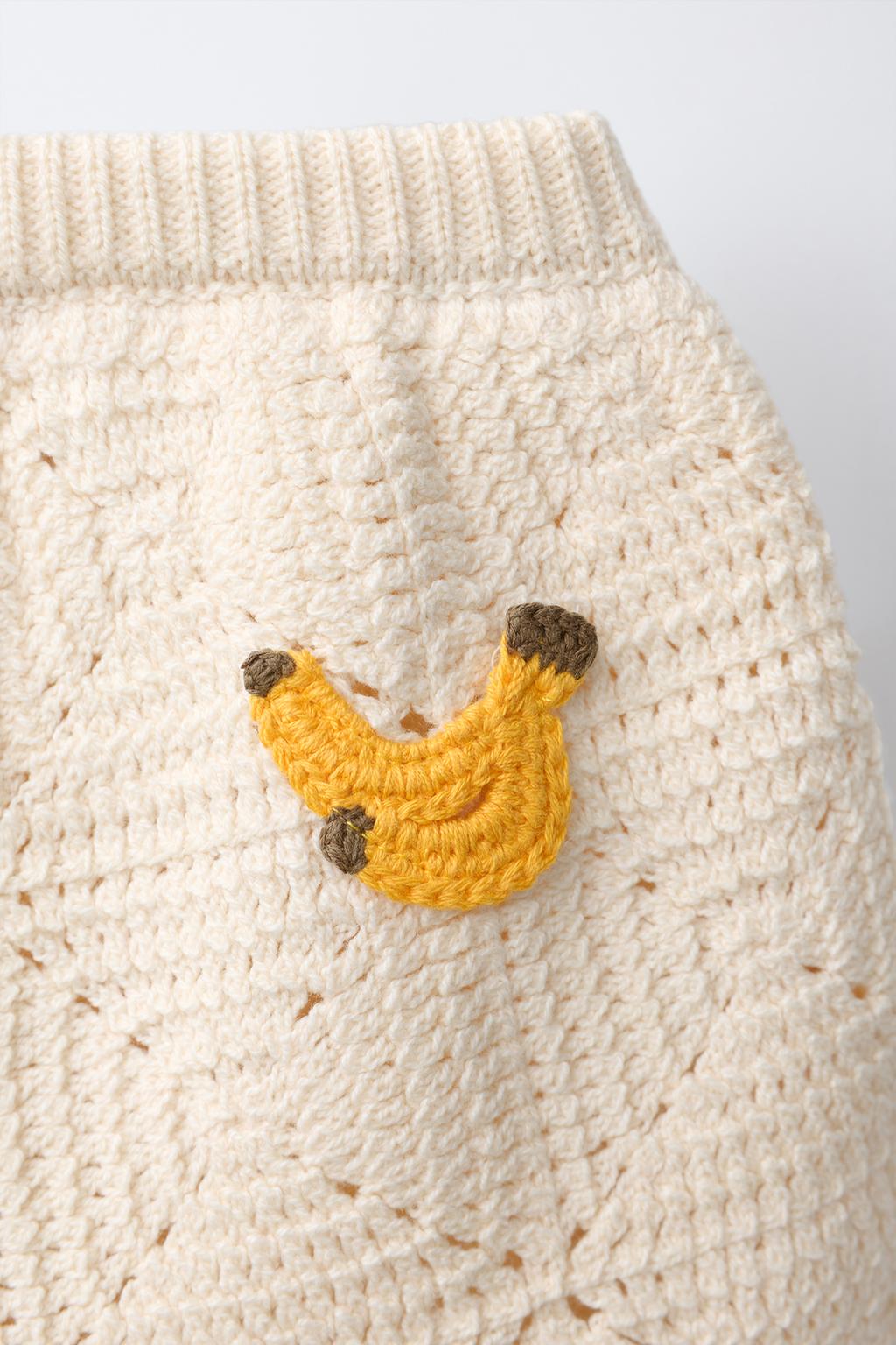 ШОРТЫ БЕРМУДЫ КРОШЕ С БАНАНАМИ