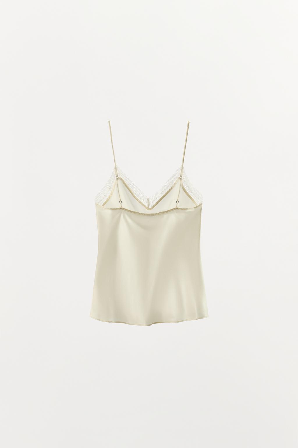 ТОП ИЗ 100% ШЕЛКА С КРУЖЕВОМ