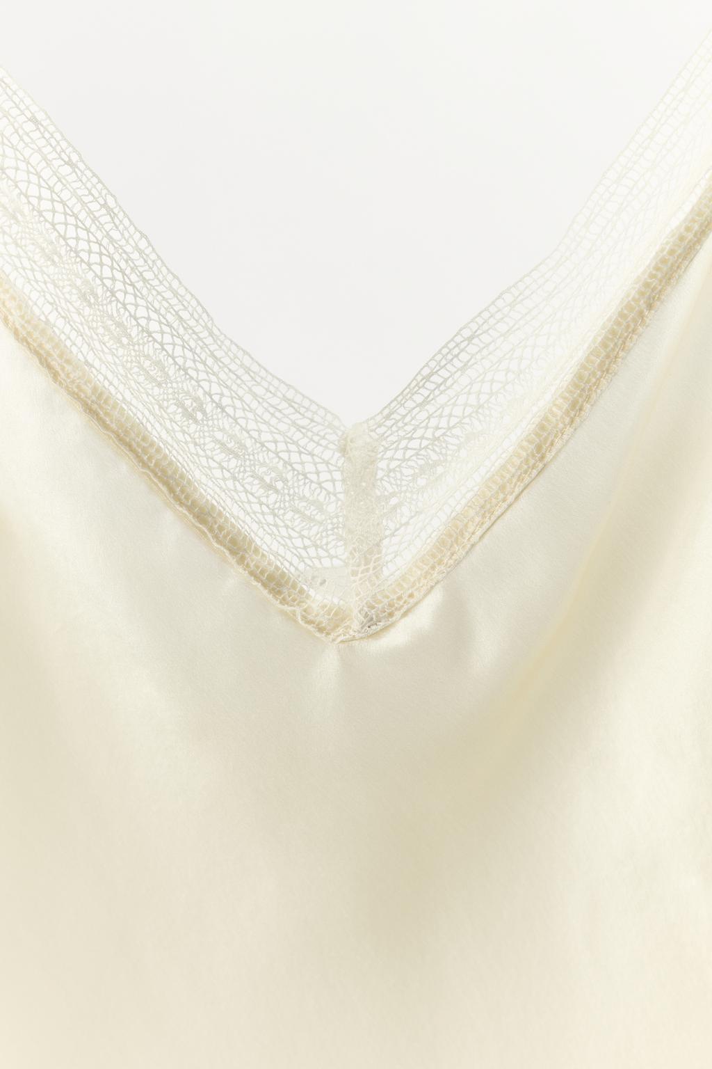 ТОП ИЗ 100% ШЕЛКА С КРУЖЕВОМ