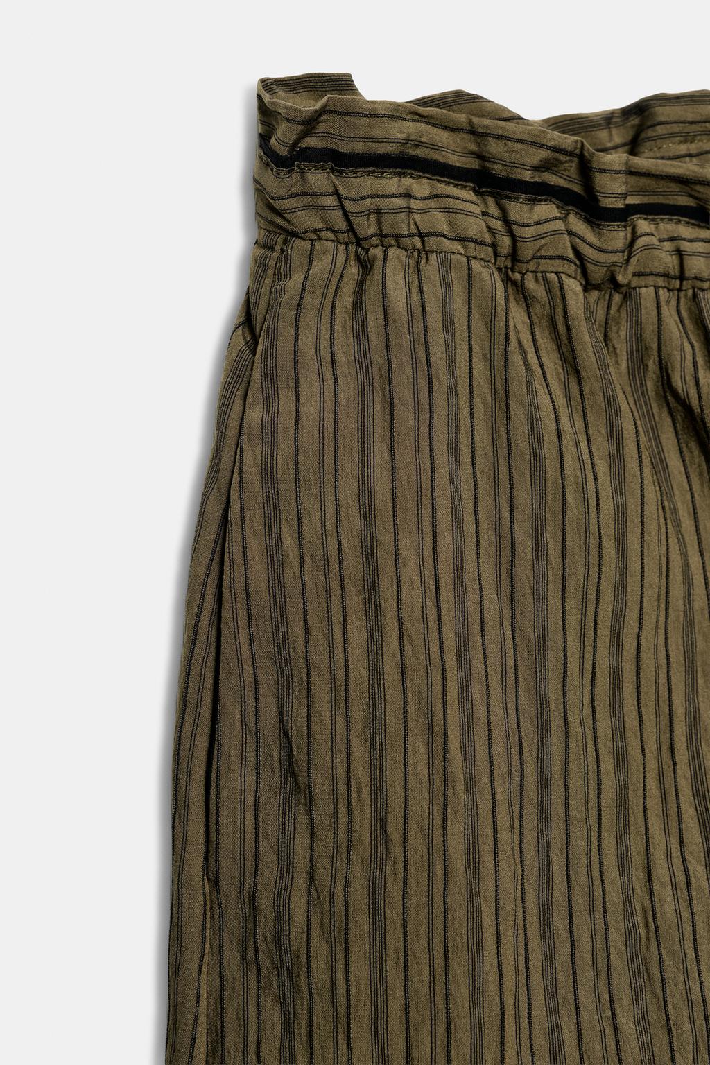 ЖАККАРДОВЫЕ ШОРТЫ В ПОЛОСКУ — ZW COLLECTION