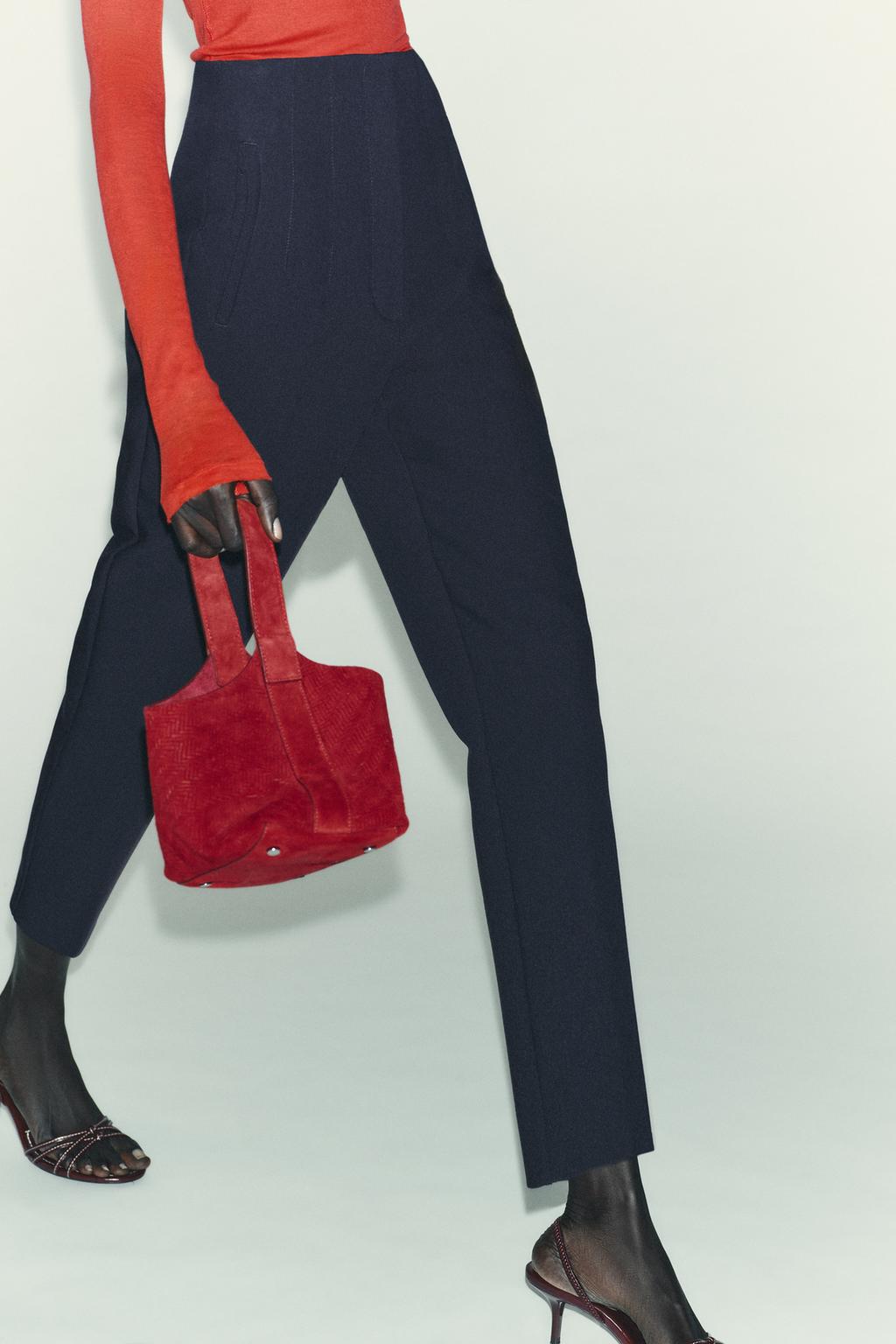 БРЮКИ С ВЫСОКОЙ ПОСАДКОЙ