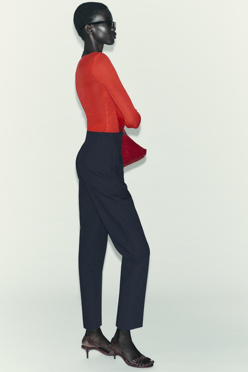 БРЮКИ С ВЫСОКОЙ ПОСАДКОЙ