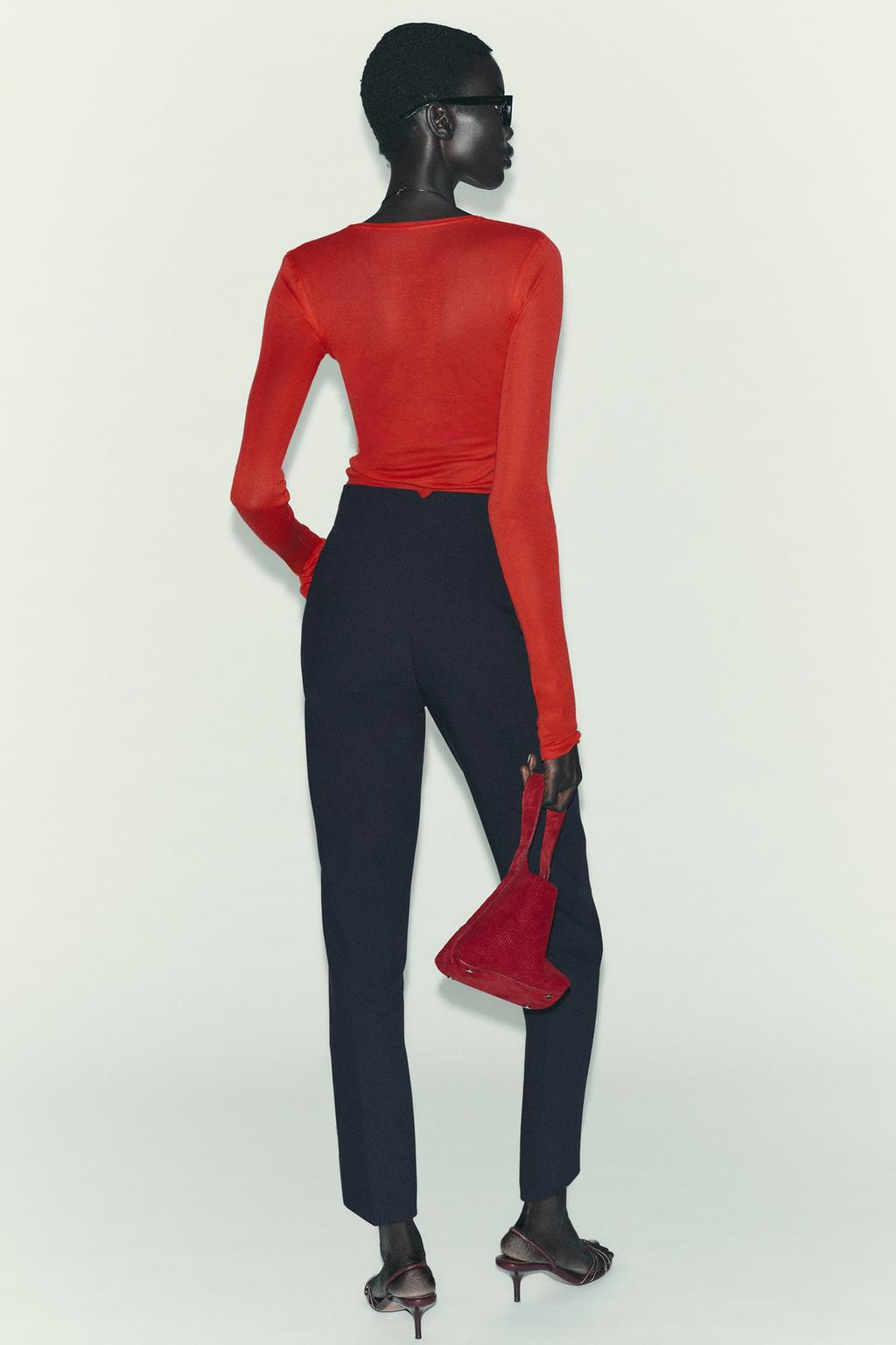 БРЮКИ С ВЫСОКОЙ ПОСАДКОЙ