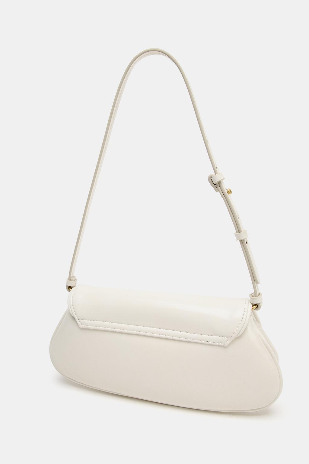 СУМКА С ПЛЕЧЕВЫМ РЕМНЕМ И КЛАПАНОМ