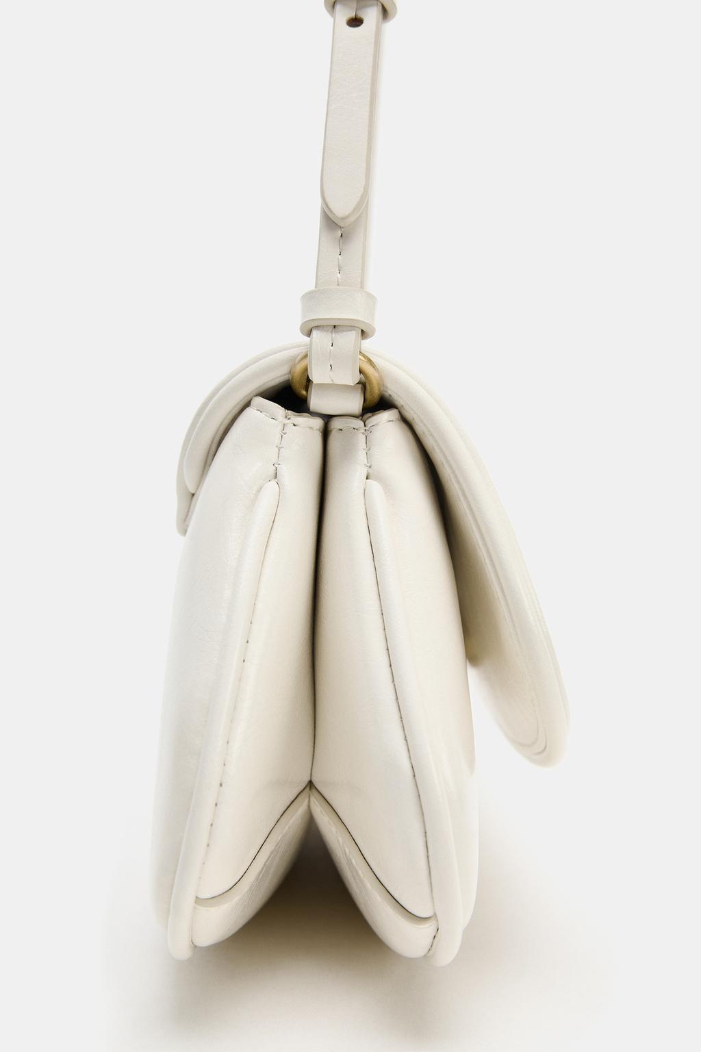 СУМКА С ПЛЕЧЕВЫМ РЕМНЕМ И КЛАПАНОМ