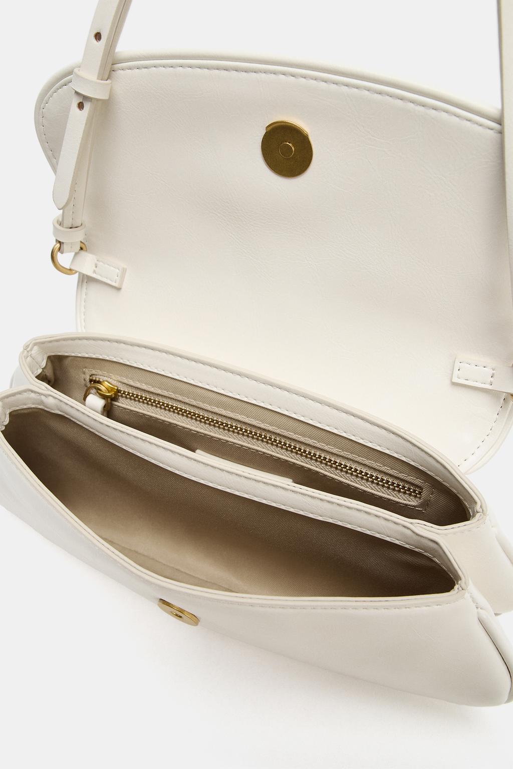 СУМКА С ПЛЕЧЕВЫМ РЕМНЕМ И КЛАПАНОМ