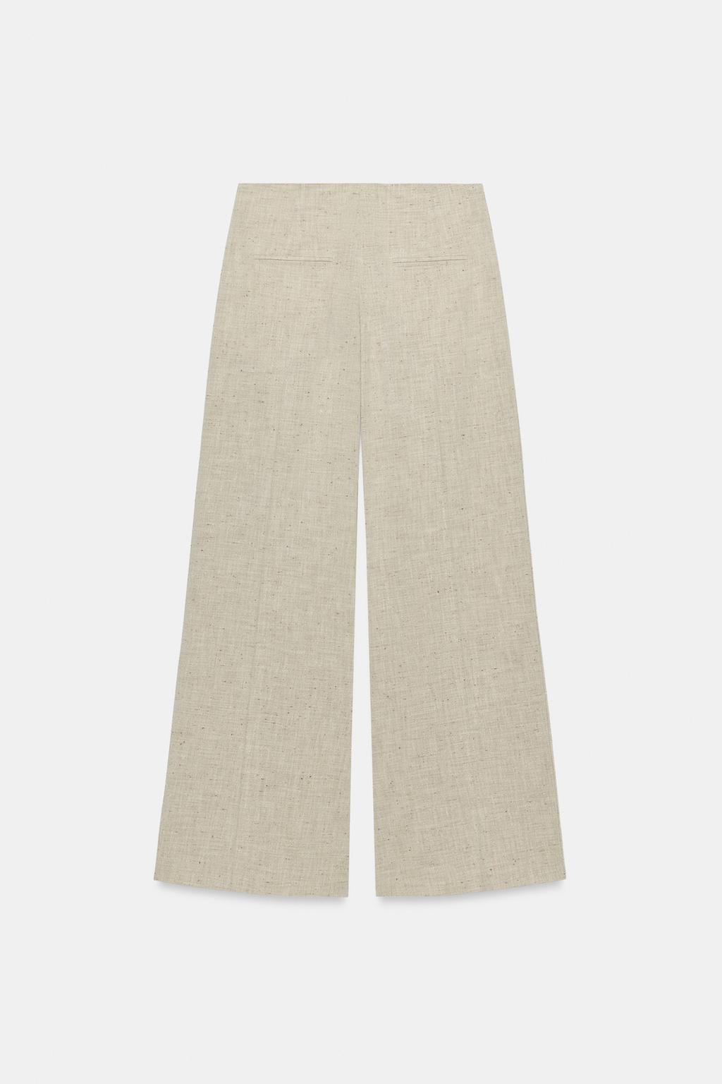 БРЮКИ ПРЯМОГО КРОЯ С ДЕКОРАТИВНОЙ СТРОЧКОЙ — ZW COLLECTION