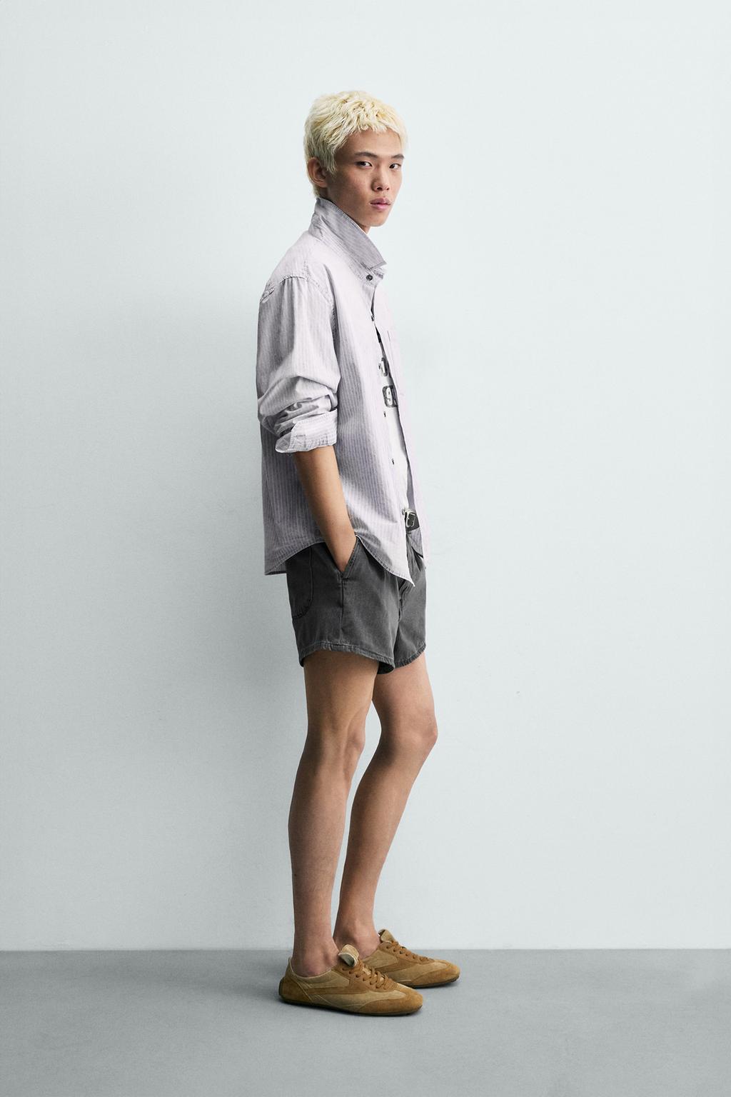 ДЖИНСОВЫЕ МИНИ-ШОРТЫ