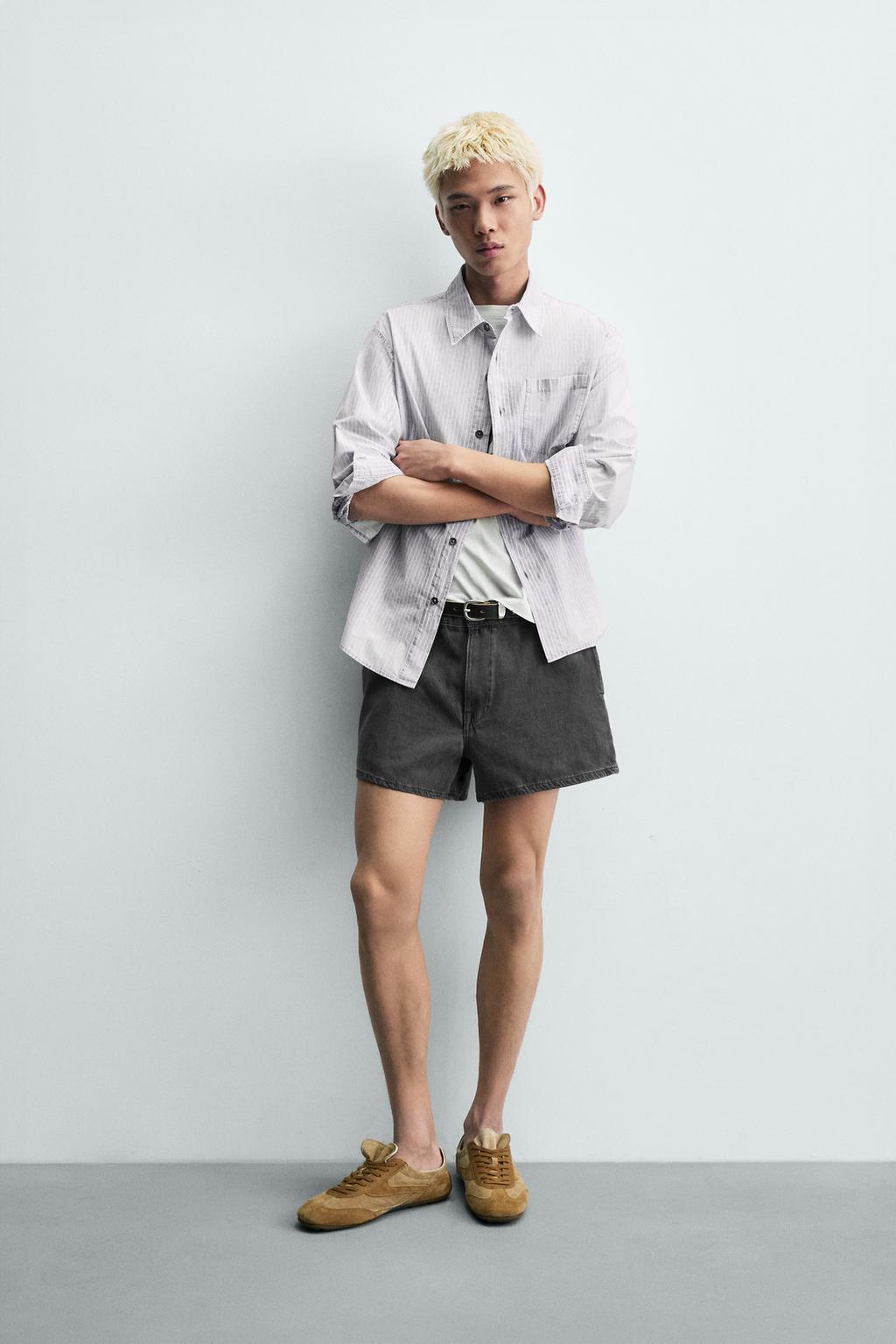 ДЖИНСОВЫЕ МИНИ-ШОРТЫ