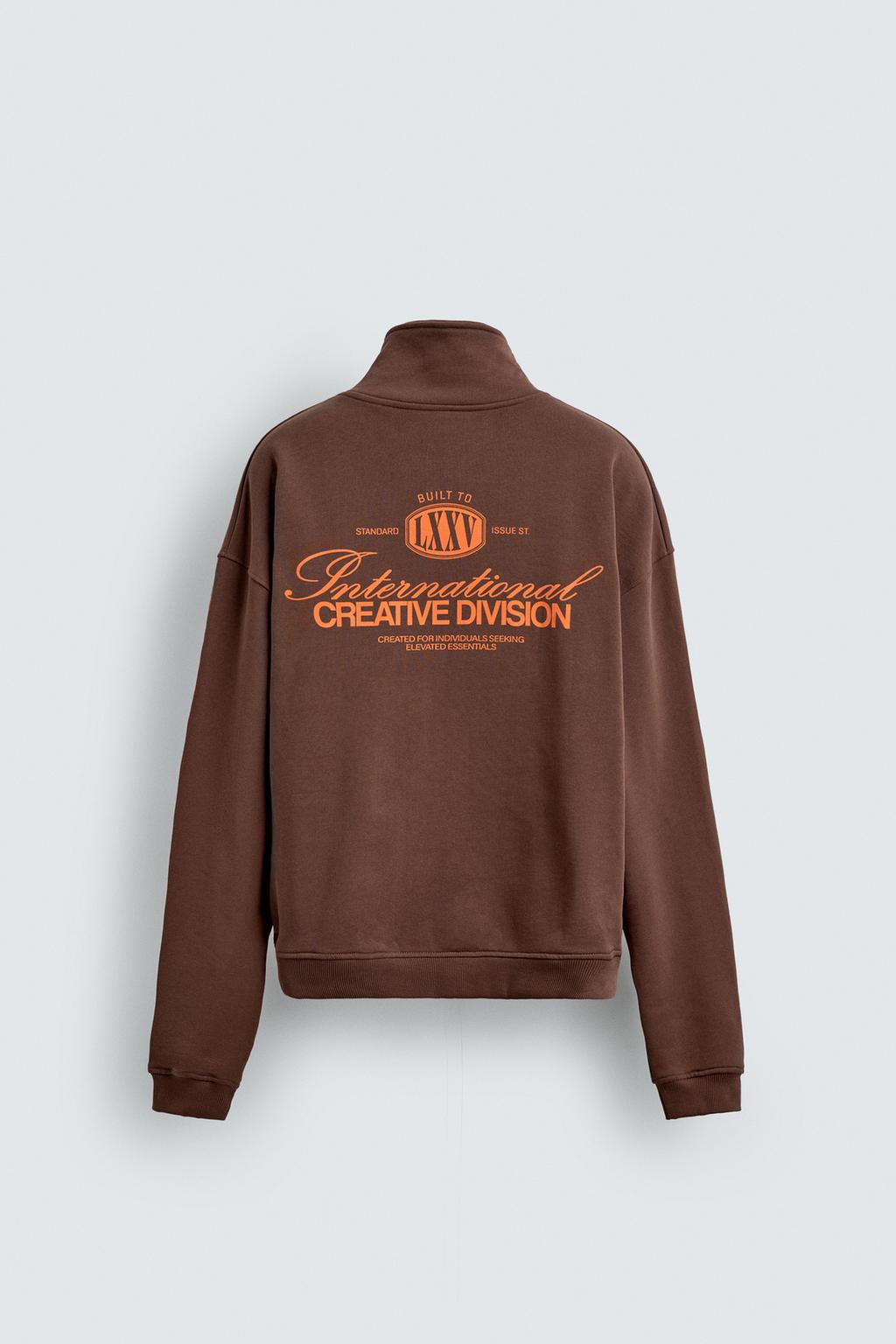 ТОЛСТОВКА НА МОЛНИИ С КОНТРАСТНЫМИ НАДПИСЯМИ