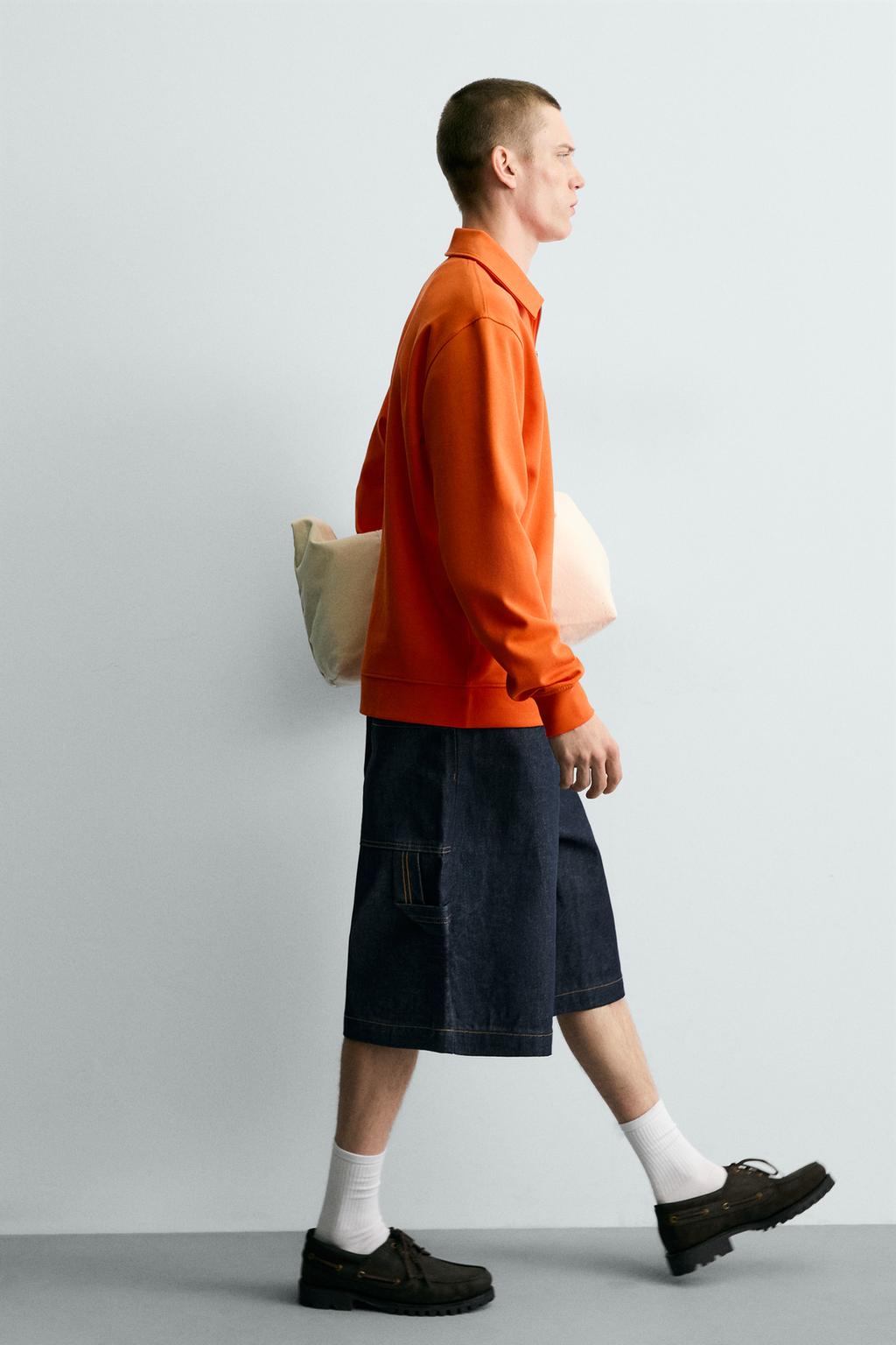 ТОЛСТОВКА ПОЛО INTERLOCK НА МОЛНИИ