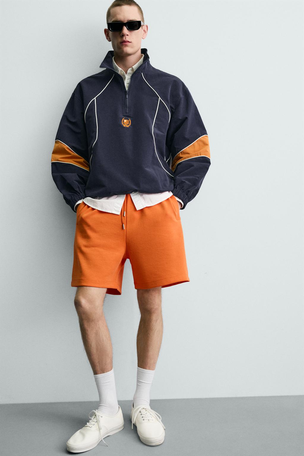 ШОРТЫ-ДЖОГГЕРЫ RELAXED FIT ИЗ ТКАНИ ИНТЕРЛОК