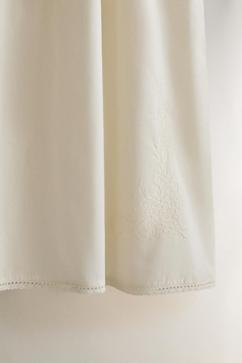 Ночное платье с кружевом