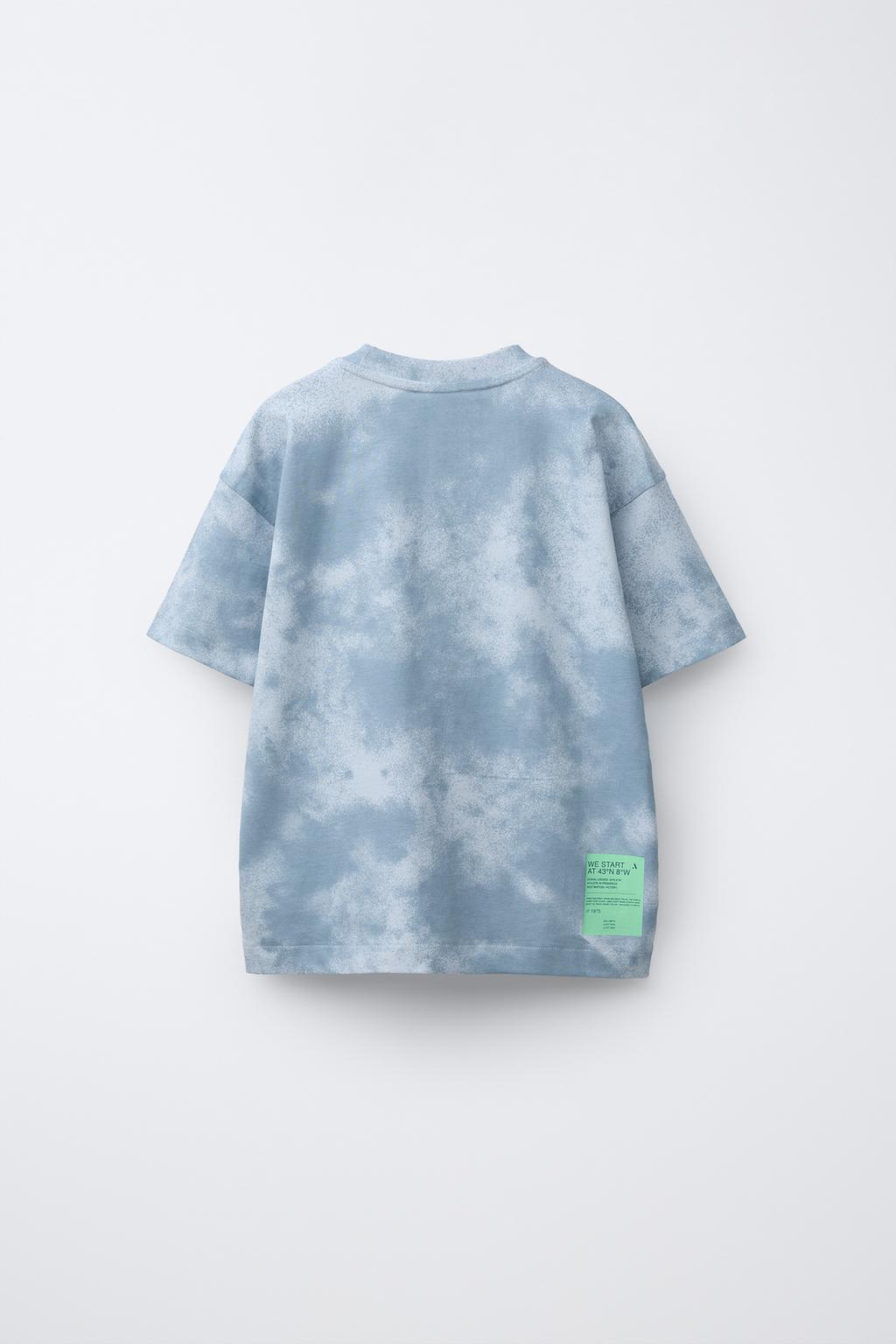 СПОРТИВНАЯ ФУТБОЛКА TIE-DYE