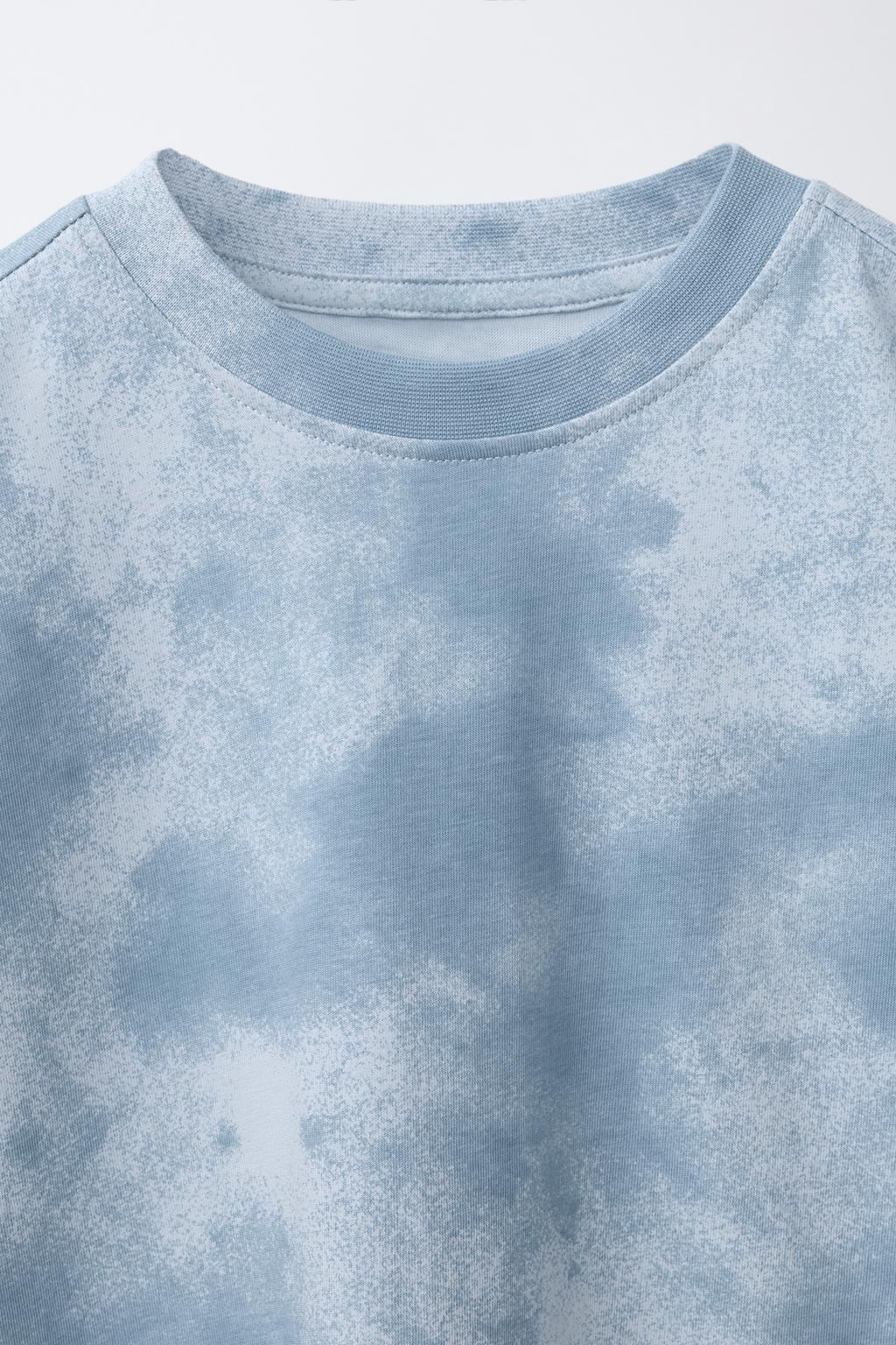 СПОРТИВНАЯ ФУТБОЛКА TIE-DYE