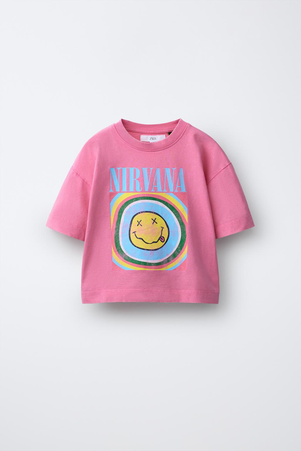 ФУТБОЛКА С ПРИНТОМ NIRVANA®