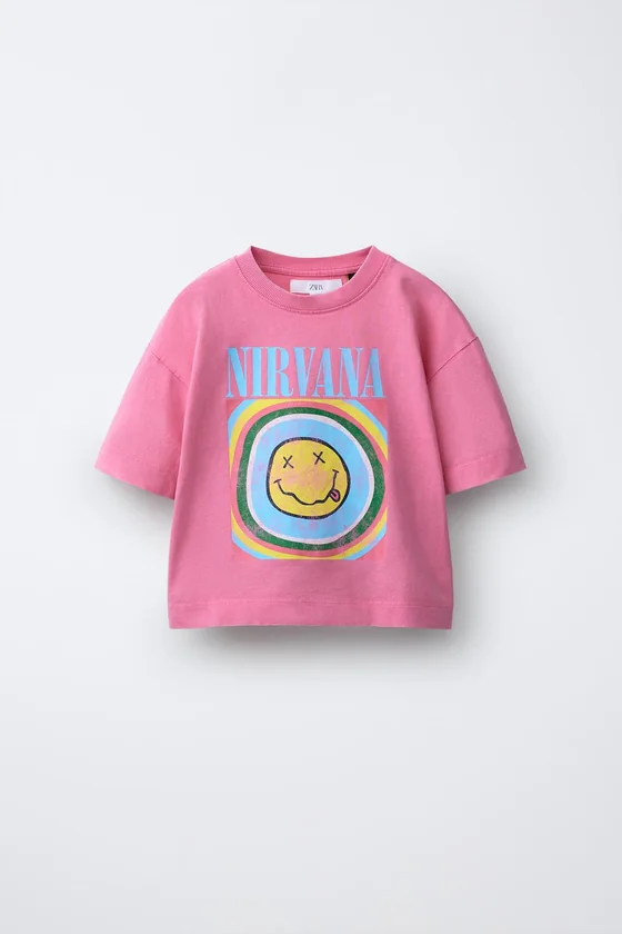 ФУТБОЛКА С ПРИНТОМ NIRVANA®
