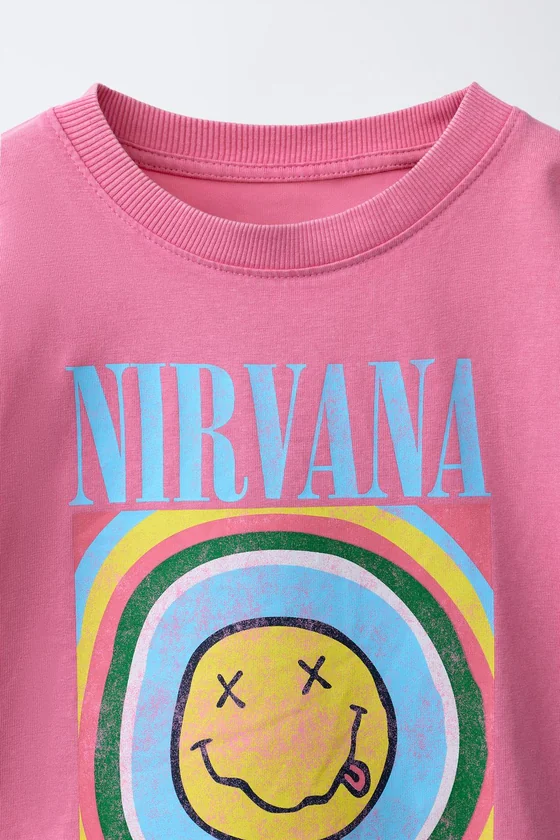ФУТБОЛКА С ПРИНТОМ NIRVANA®