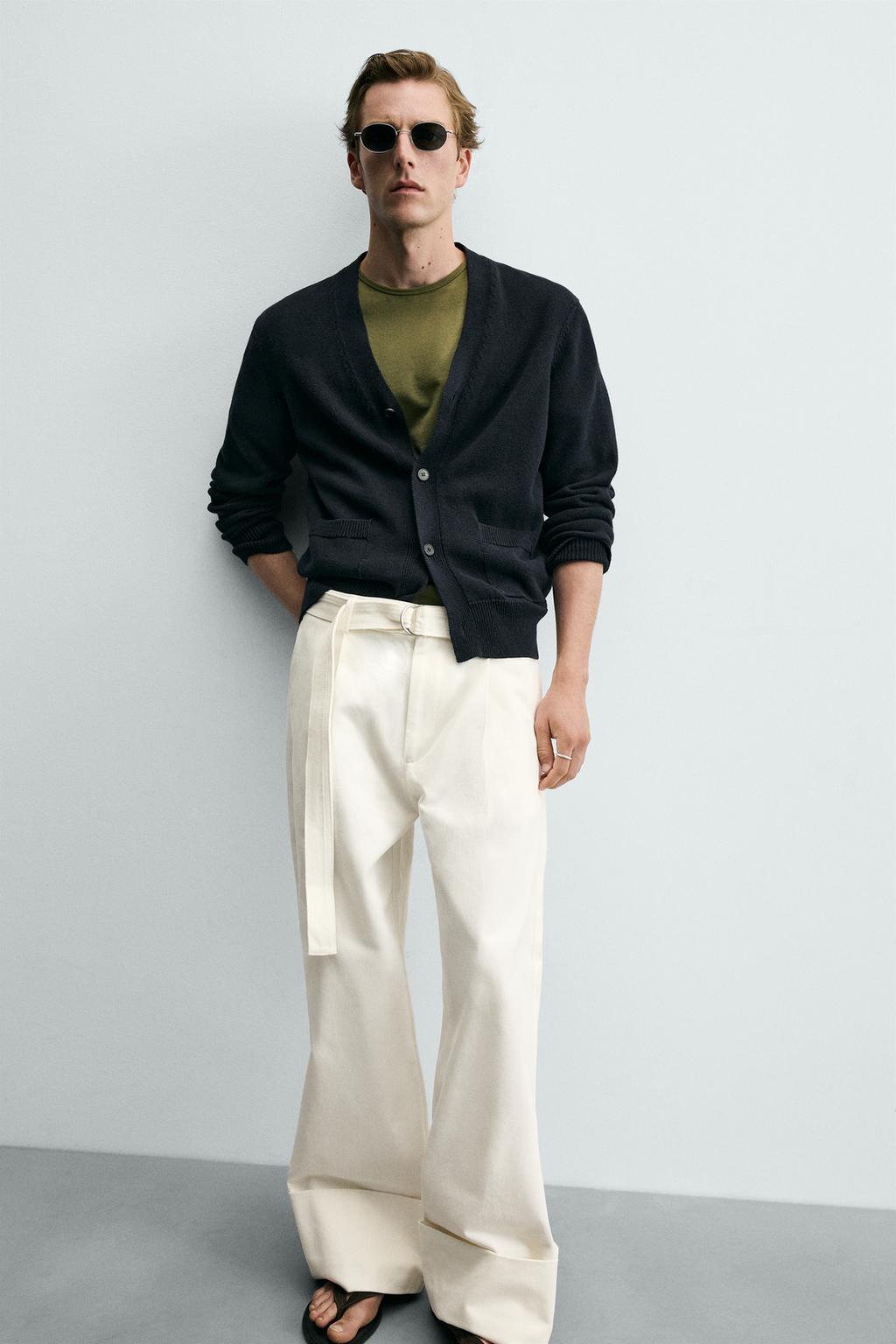 БРЮКИ RELAXED FIT С РЕМНЕМ