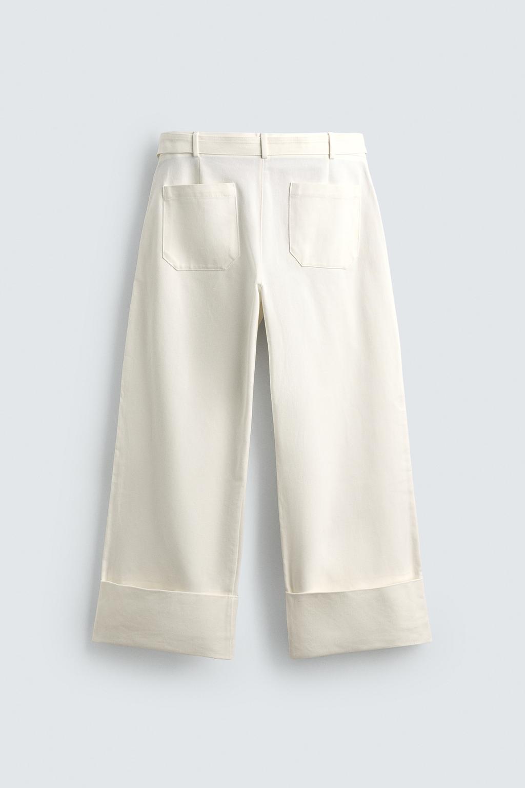 БРЮКИ RELAXED FIT С РЕМНЕМ