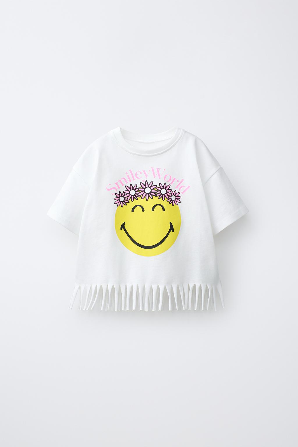 ФУТБОЛКА С БАХРОМОЙ SMILEYWORLD ®