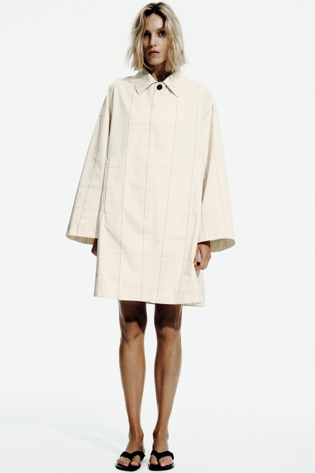 ТРЕНЧ В КЛЕТКУ — ZW COLLECTION