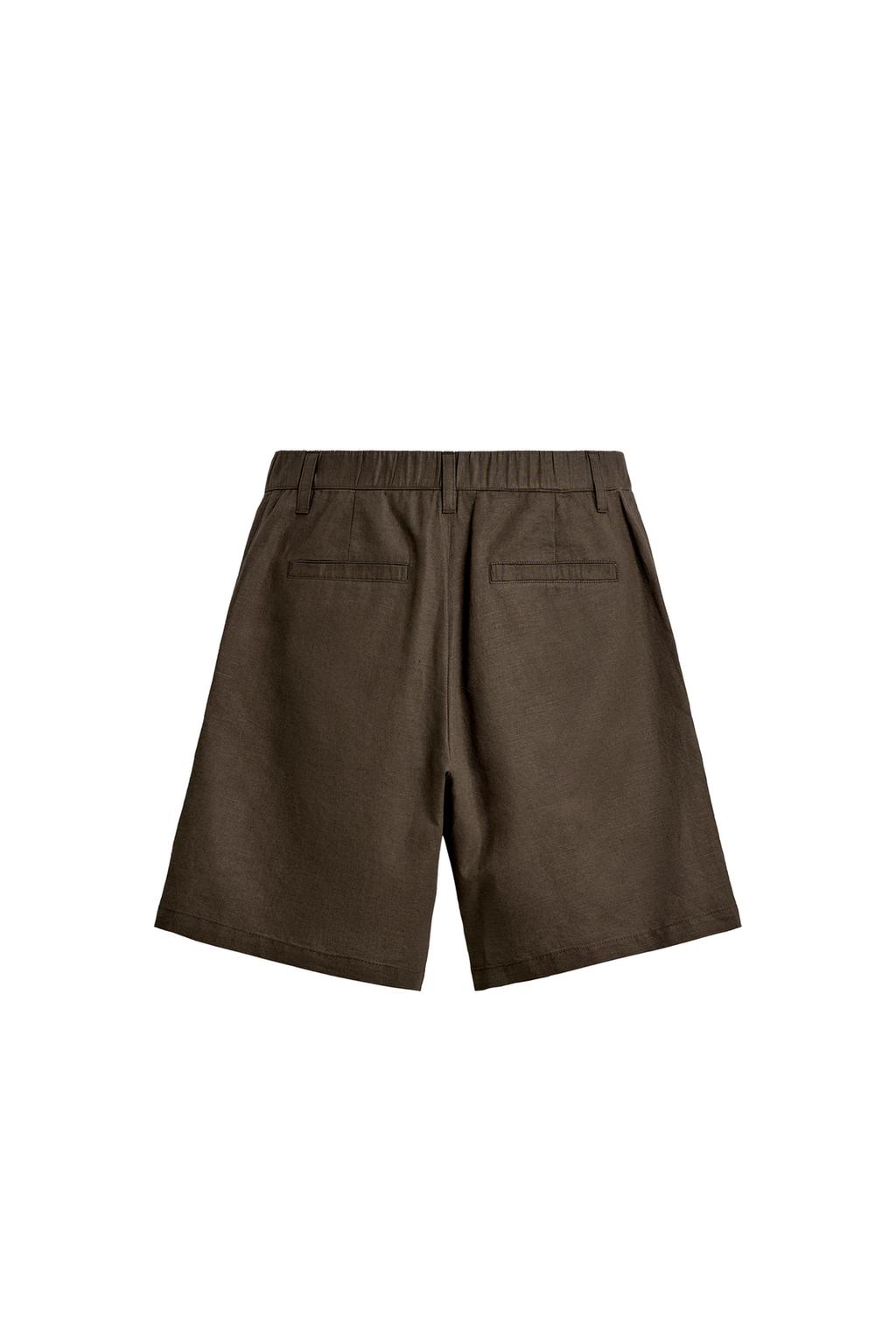 ШОРТЫ REGULAR FIT ИЗ КОНОПЛИ И ХЛОПКА