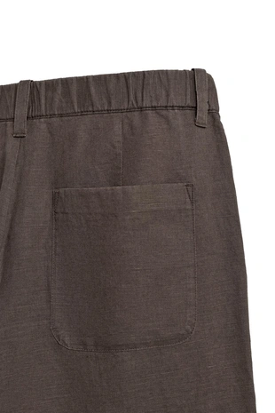 Брюки Straight Fit из конопли и хлопка- Заказать в России