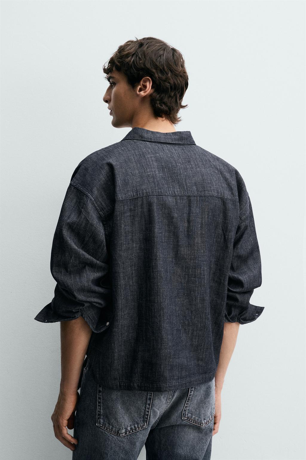 ПОЛО RELAXED FIT ИЗ ДЕНИМА