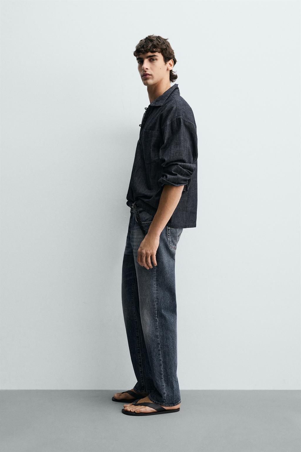 ПОЛО RELAXED FIT ИЗ ДЕНИМА