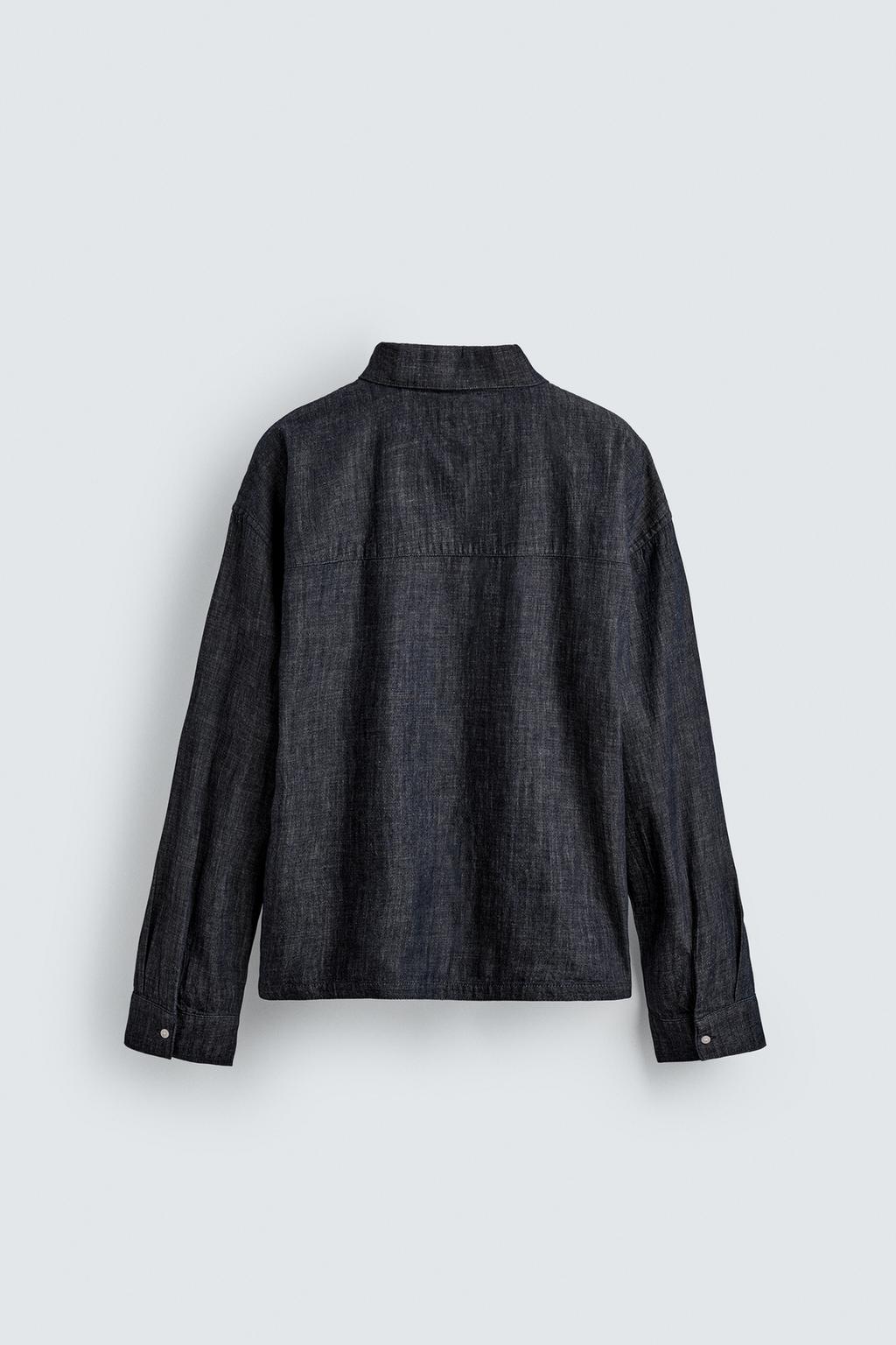 ПОЛО RELAXED FIT ИЗ ДЕНИМА