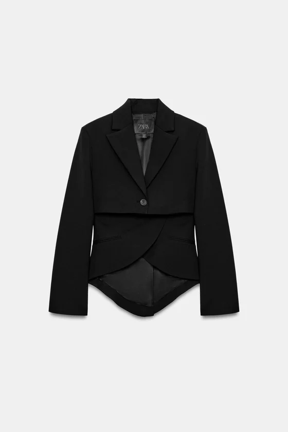 АСИММЕТРИЧНЫЙ БЛЕЙЗЕР — коллекция Zara «ZW»